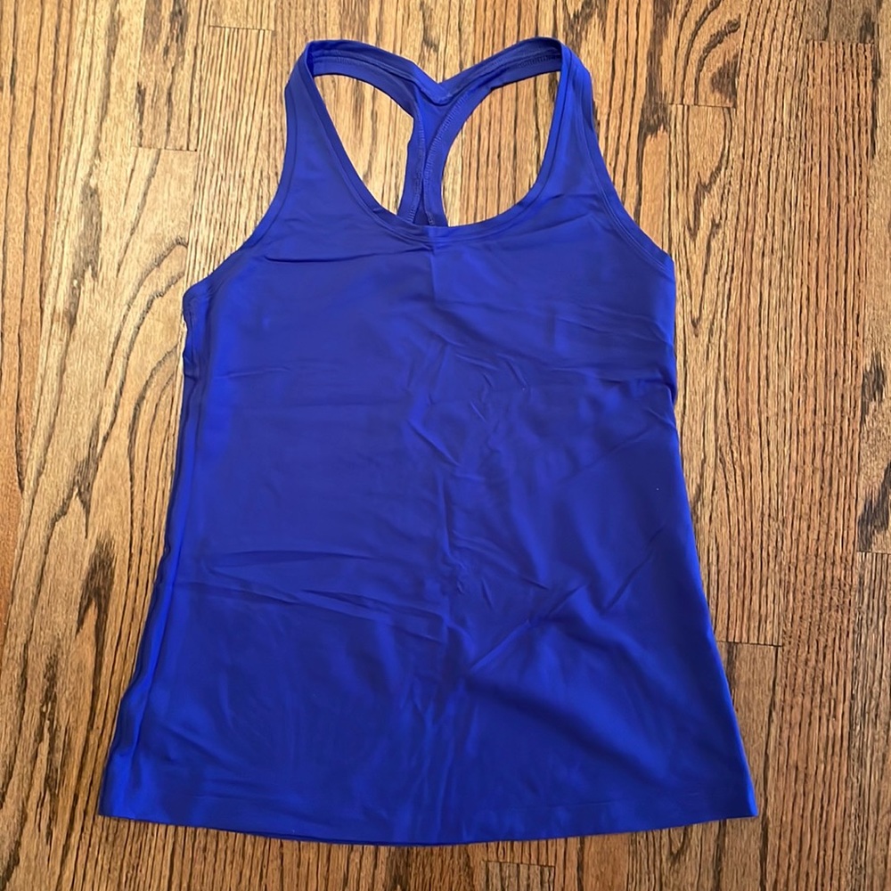 LULULEMON Cool Racerback Size 12. Blue/Purple